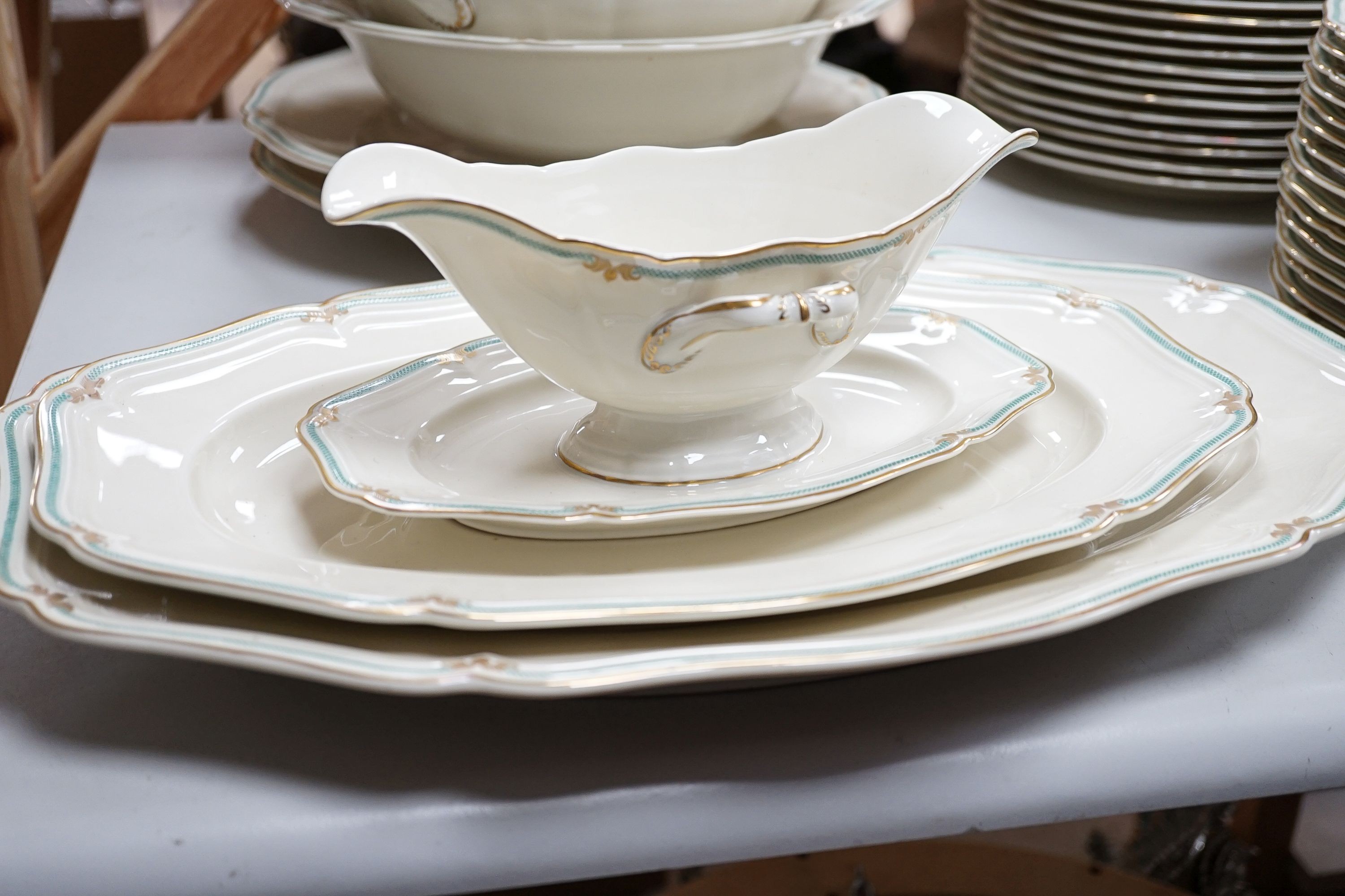 An extensive Rosenthal Chippendale design pattern dinner service